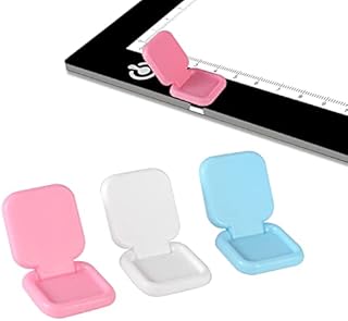 Diamond Painting Accessories Light Pad Switch Cover, 3 Packs,Apply to 5D DIY Diamond Art Accessories and Tools Kits A3 A4 A5 B4 USB Light Drawing Pad Box Board Tablet (Pink & Blue&White)