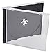 CD/DVD Jewel 10,4 mm fundas para 1 disco con bandeja Negro Marca...