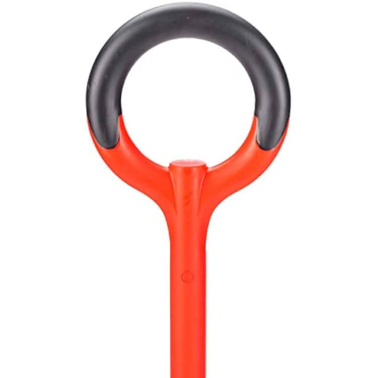 Root Slayer 23511 Deep Weeder Tool for Removing Roots and Tough Weeds, Heavy Duty Steel Garden Tool, Red