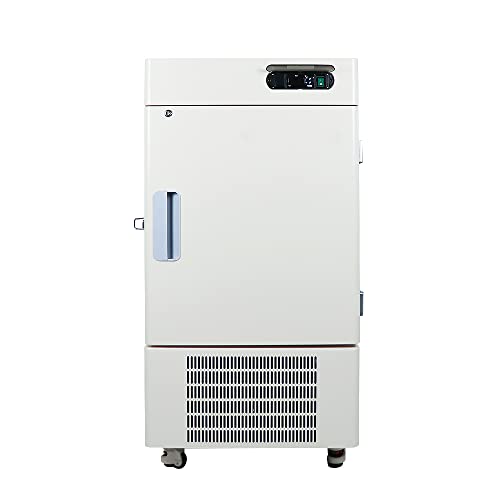 LABFENG -122 °F Ultra-Low Temperature Freezer 58L Lab Cryogenic Refrigerator -86°C Samples Flash Freezer for Laboratory Samples Storage (58L-S)