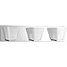 Progress Lighting P2125-15 Contemporary Modern Three Light Bath from Streaming Collection Finish, Polished Chrome