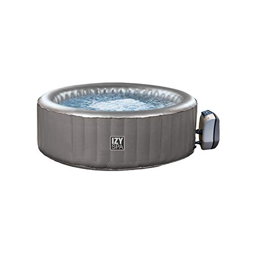 NETSPA IZY - Pack de spa hinchable, 2+1 lugares, incluye lona para el suelo y cobertor SPARO