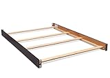 Full Size Conversion Kit Bed Rails for Delta Children's Canton Crib (Dark Chocolate)