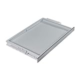 in weißem Rahmen mit seitlicher Ausziehfunktion