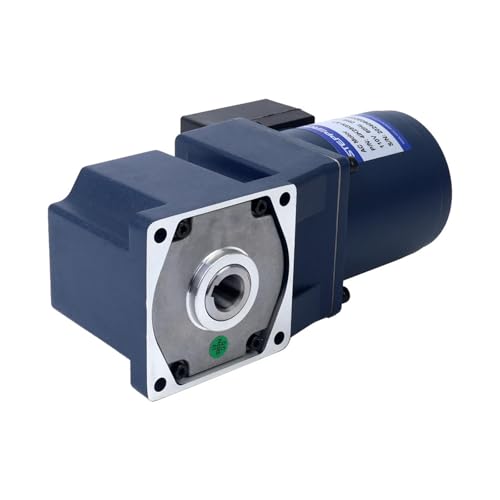 AC Induction Motor 25W 110VAC Right Angle Gearbox Hollow Shaft Flange 80mm 4IK25GN Single Phase Industrial Use(67.5RPM)