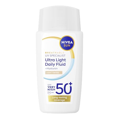 Nivea Sun Gezichtsfluid SPF 50+ – Licht getint, 40 ml - View 1