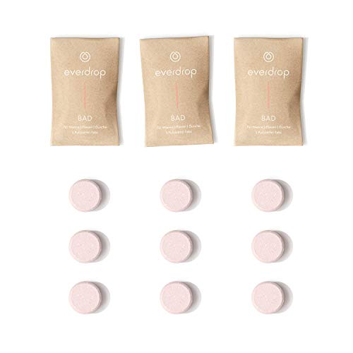 everdrop - Badreiniger - 9 Tabs - Putzmittel Tabs zum Auflösen, entfernt Kalk & Schmutz, kein Mikroplastik, reinigt…