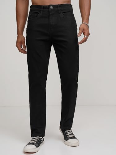 Image of Highlander Men Men's Straight Fit Jeans | Stretchable | Everyday Comfort & Style| Jeans for Man