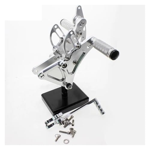 Repose-pieds Buell XB12R arrière argent pour remplacer