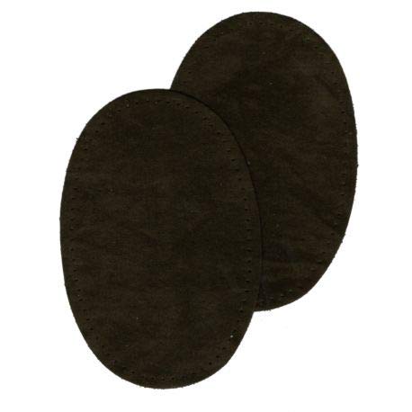 FILOUFACE 2 Renforts coude Genou à Coudre Coloris Vert Kaki Imitation Daim 9,20 x 13,50 thermocollant provisoire