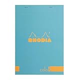 Rhodia Color Pad Turquoise 6X8.25 Lined