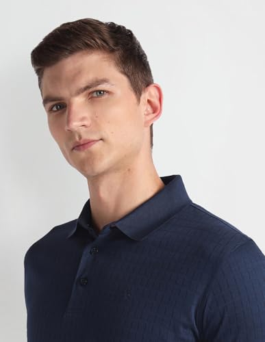 Image of Arrow Men's Patterned Regular Fit Polo Shirt