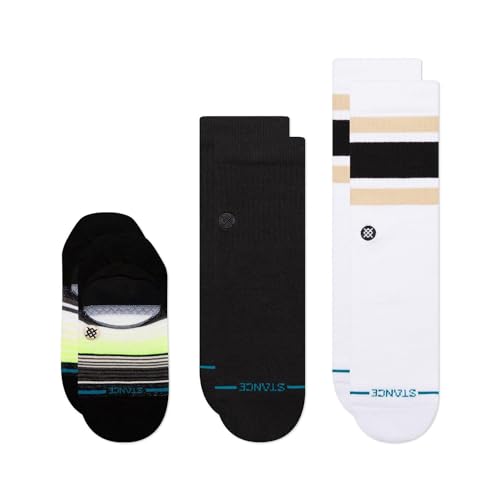 Stance Icon Series Lot de 3 chaussettes épaisses anti-frottement pour chaussures rigides
