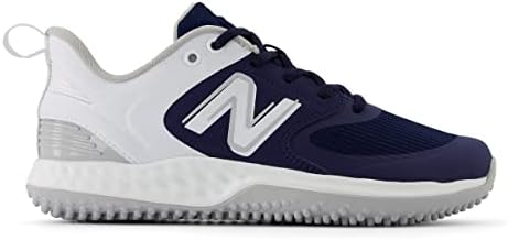 New Balance Women's Fresh Foam Velo V3 Turf-Trainer Softball Shoe, Navy/White, 8 | Image 1