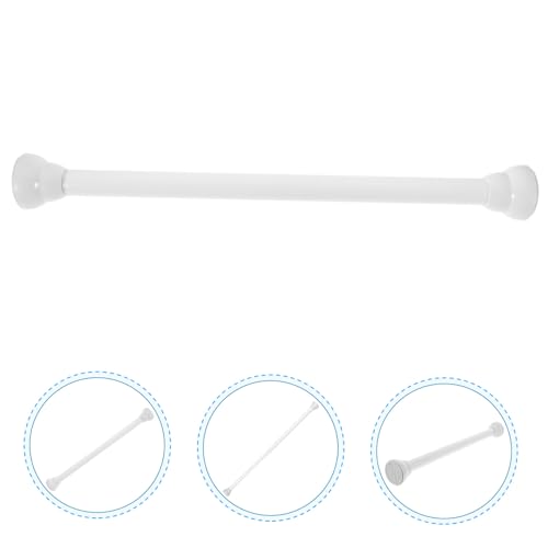 Tringle à rideaux télescopique 50-80 cm extensible réglable acier - 5