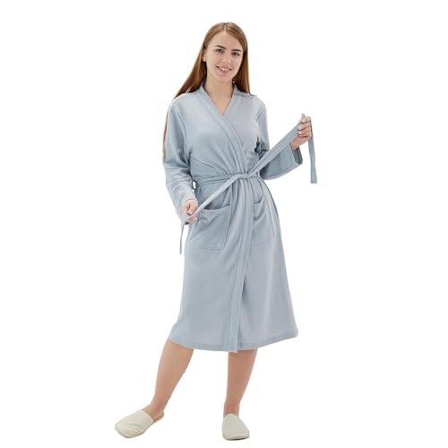 Dowesrobe Women's Robes Luxury cotton Lightweight...