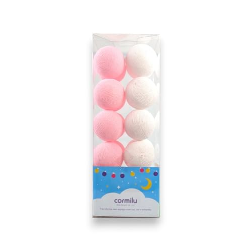 Cordão de Bolinhas Variados Tamanhos e Cores, Branco, Rosa, Azul, Verde, Amarelo, Para Festa e Quart