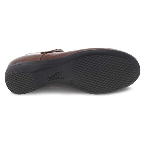 Dansko Fawna Mary Jane For Women – Cute, Comfortable Shoes With Arch Support – Versatile Casual To Dressy Footwear With Buckle Strap – Lightweight Rubber Outsole, Chestnut, 8.5-9 M Us #TOP2