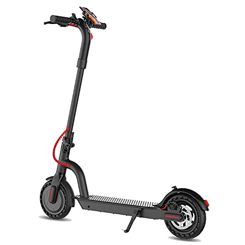 Patinete eléctrico de 8.5 Pulgadas 250W City E Scooter 25 km/h hasta 20km, neumáticos antipinchazos y Pantalla LCD, e-Scooter 36V 7.5Ah - Luz LED Frontal - Carga 100Kg Cover