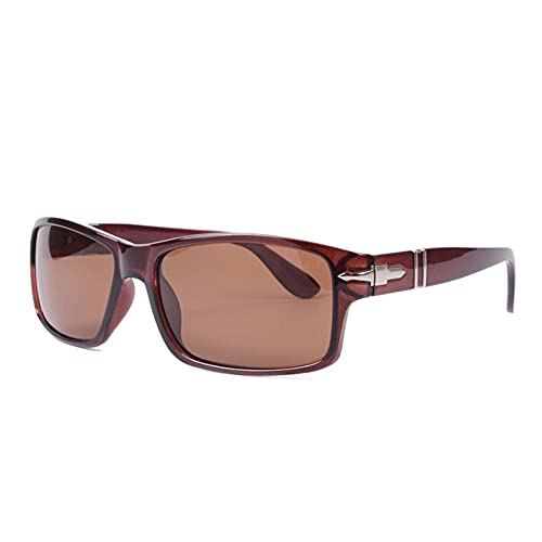 Lunettes de soleil pilote vintage polarisées pour homme avec monture design élégante et durable
