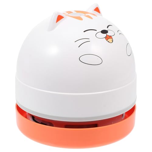 HINTRMENT Aspiradora de Mano Inalámbrica Recargable Forma de Animal, Limpiador Portátil Abs para Rincones de Ventana y Teclado, Capacidad 1200ma