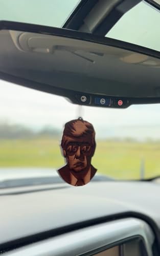 Image of Freedom Hanger - Trump Car Air Freshener - ALL Natural Wood Air Freshener - Car Odor Eliminator - Made in USA Chemical Free