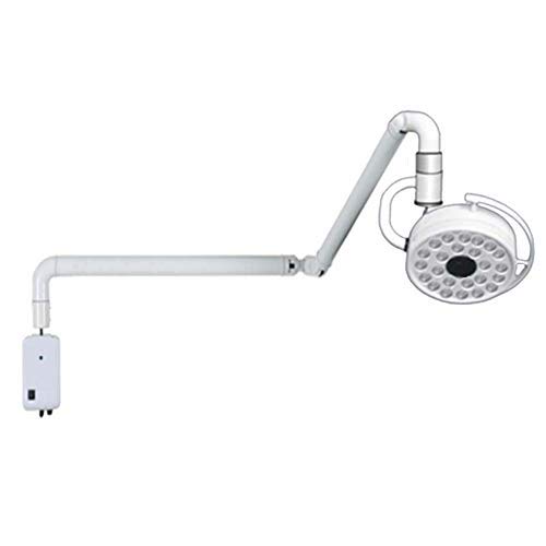 TDOUBEAUTY White Lighting Wall-Mounted LED Hanging Light for Examnation Shadowless Lamp Pet Surgery Dental Lamps 72W with 24 Super Lamp-Beads