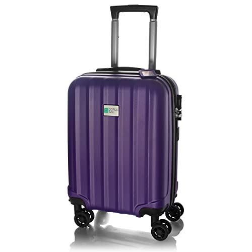 Mala de Viagem de Bordo PP Dorus Bag Londres USB Roxa