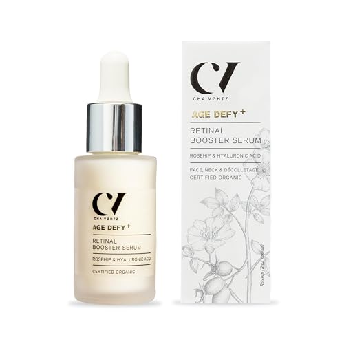 Green People Age Defy+ Retinal Booster Serum - Alternativa Natural y Orgánica al Retinol - Apta para Piel Sensible, 30ml