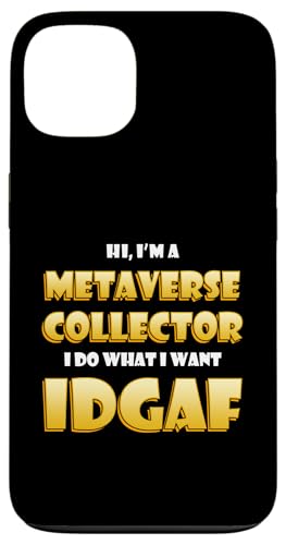 Metaverse Collector IDGAF Crypto Meme ETH NFT Metaverse DeFi �X�}�z�P�[�X iPhone 13 �p