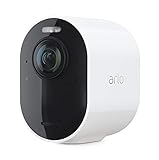 VIDEO 4K CON HDR: Haz zoom de hasta 12x para ver detalles nítidos con la cámara de vigilancia exterior sin cables Arlo Ultra 4K y la tecnología HDR de calidad de imagen