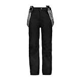 CMP - Kinder-Skioverall aus Twill, Schwarz, 176