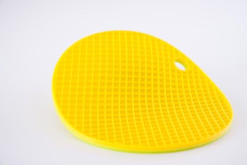 color me Sili Silicone Round Dual-Color Trivet / Mat