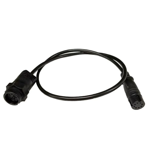 Lowrance 7-poliger Xdcr-Adapter auf Hook2 Verkabelungszubehör, Schwarz