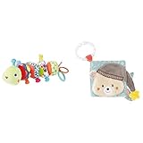 Fehn 055399 Activity-Puzzle-Raupe Color Friends – Motorikspielzeug zum Greifen...