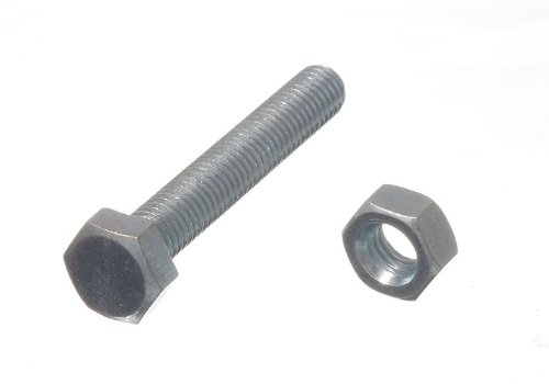 Boulon M8 x 50mm lot de 50 ensembles vis et écrous pour assemblage bois
