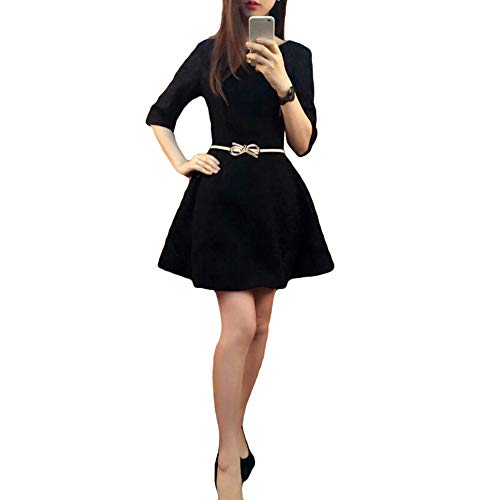 Moniss Novo cinto feminino fashion com fecho frontal elástico fino elástico cinto com laço na cintur