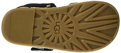 Ugg Girls I Emmery Leopard Flat Sandal, Tan, 6-7 Infant Us #TOP3