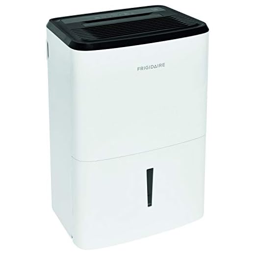 Frigidaire FFAD5033W1 Dehumidifier, High Humidity 50 Pint Capacity with a Easy-to-Clean Washable Filter and Custom Humidity Control for maximized comfort, in White