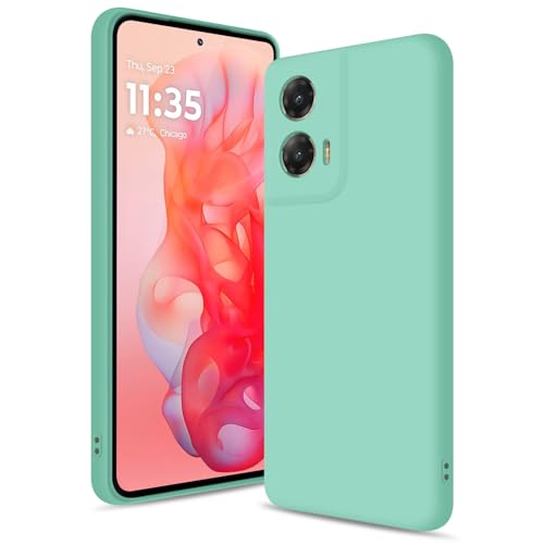 Coque Motorola Moto G Stylus 5G 2024 silicone souple mince et antichoc vert