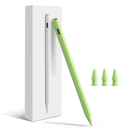 Image of Penlike Pencil for Apple iPad A16 10th, Fast Charge Stylus Pen for 2026-2018 iPad A16 /11-6th, Air 11 inch /13 inch M4 /M3 /M2 /5th-3rd, Pro 13 /11 /M4 /12.9, Mini A17 Pro /6 /5th Palm Rejection Tilt Sensitivity