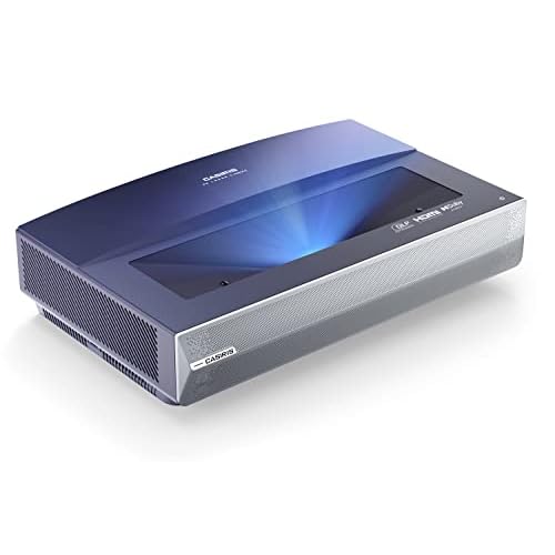 CASIRIS A6 Beamer, 4K UHD Ultrakurzdistanz Beamer 3,8M Display, 2200 ANSI Lumen, Android TV, Dolby Atmos, BT.2020, HDR 10, WiFi Bluetooth Heimkino Laser Projektor
