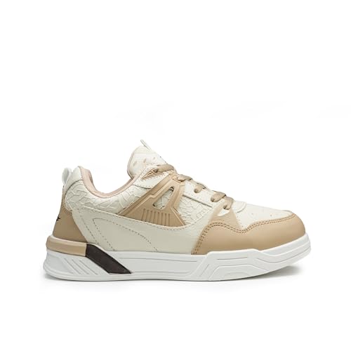 Image of ASIAN Men CHICAGO-02N Stylish Casual Mid Top Sneakers and Trendy Shoes with Laces for Men & Boys | Perfect for Wearing to Outings, and Comfortable All-Day Use, Stylish and Durable-CHICAGO-02N$