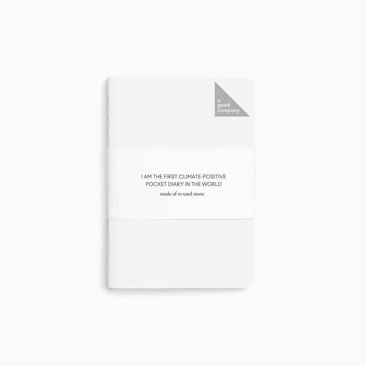 AGood A6 Pocket Diary 3-Pac Snow White