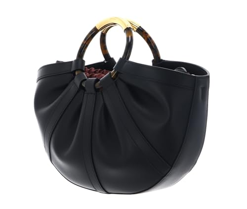 Bolso bandolera Coccinelle Shell de cuero liso con espacio funcional 4