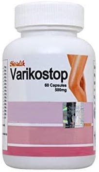 Varikostop 60 caps Complete Curing varicose Veins and Spider Veins