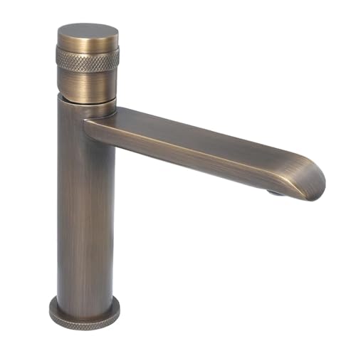 Grifo monomando de baño con interruptor de agua fría y caliente diseño retro 2