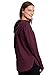 RBX Active Women's Running Top with Hood, Buttery Soft Lightweight Hoodie Top with Pocket, Hooded Long Sleeve Yoga Top Burgundy Wine Heather L