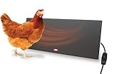 Cozy Products CL Safe Chicken Coop Heater 200 Watts Safer Than Brooder Lamps, One Size, Black