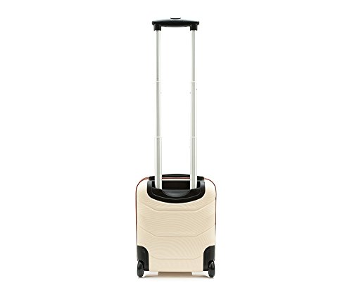 WITTCHEN kleine koffer handbagage kofferwagen afmetingen 32 x 25 x 42 cm capaciteit 25 L gewicht 2 KG ABS Wit - Image 4